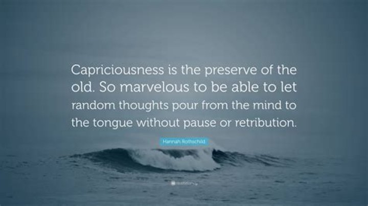 Is capriciousness a noun?