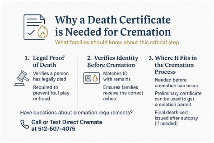Is casket required for cremation?
