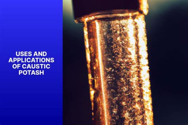 Is caustic potash the same as caustic soda?