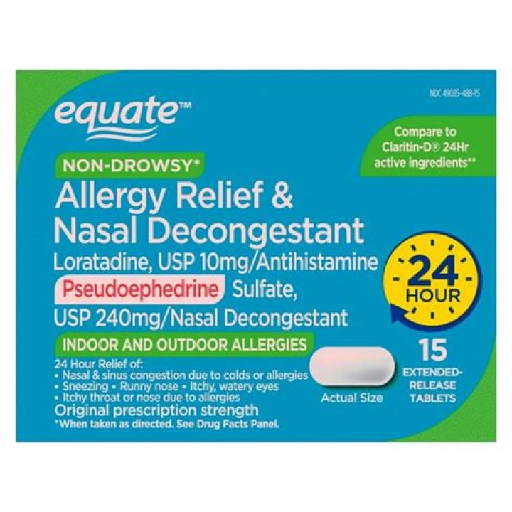 Is claritin a decongestant?