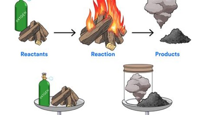 Is conserved during a chemical reaction?