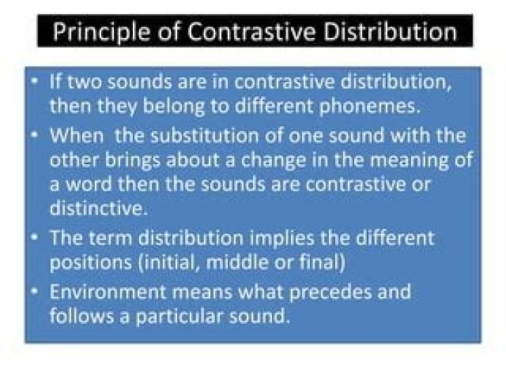 Is contrastive distribution predictable?