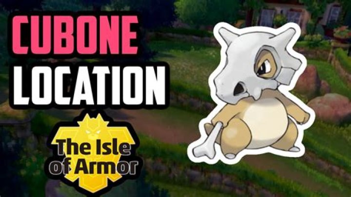 Is cubone in pokemon sword?