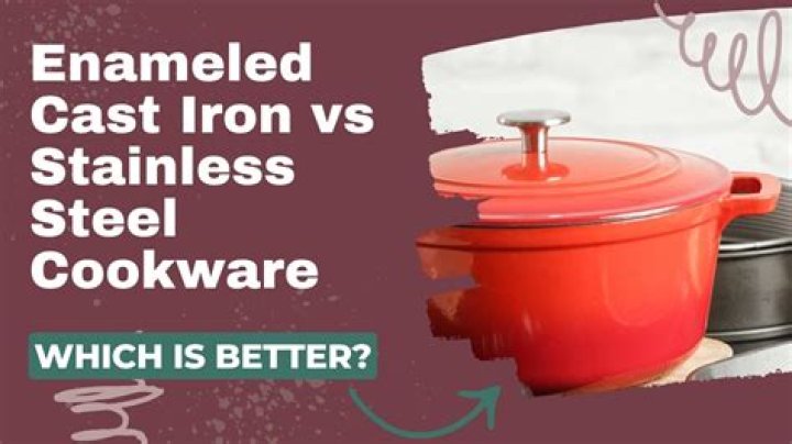 Is enamelled cast iron safe?