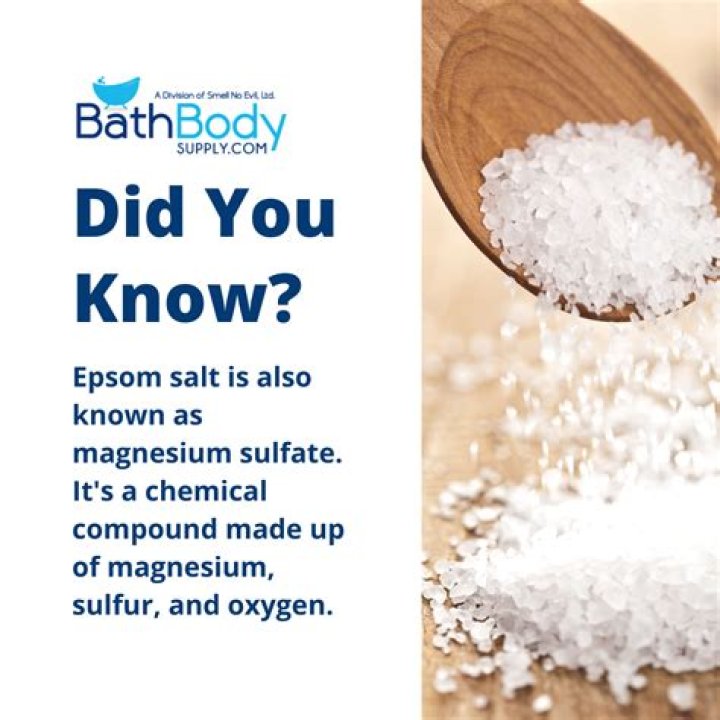 Is epsom salt good for you?