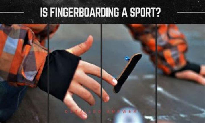 Is fingerboarding a sport?