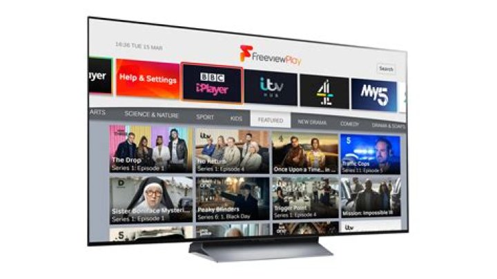 Is freeview built into smart tv?