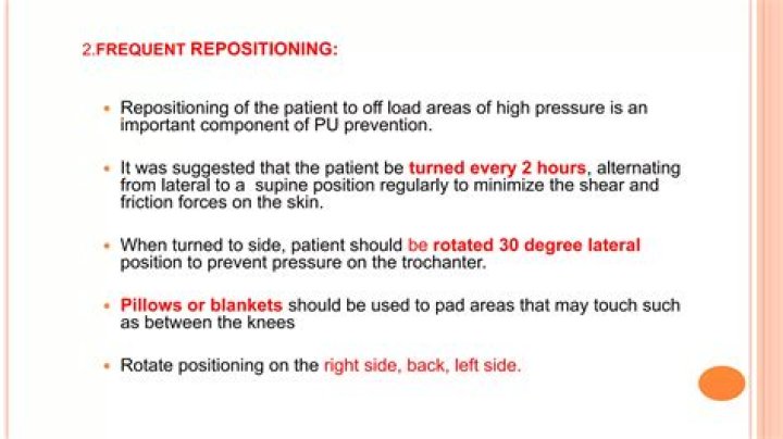 Is frequent repositioning important?