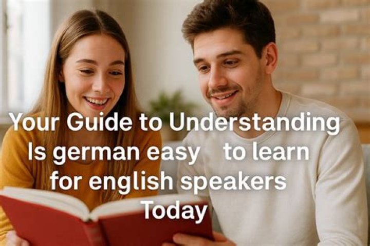 Is german easy to learn for english speakers?