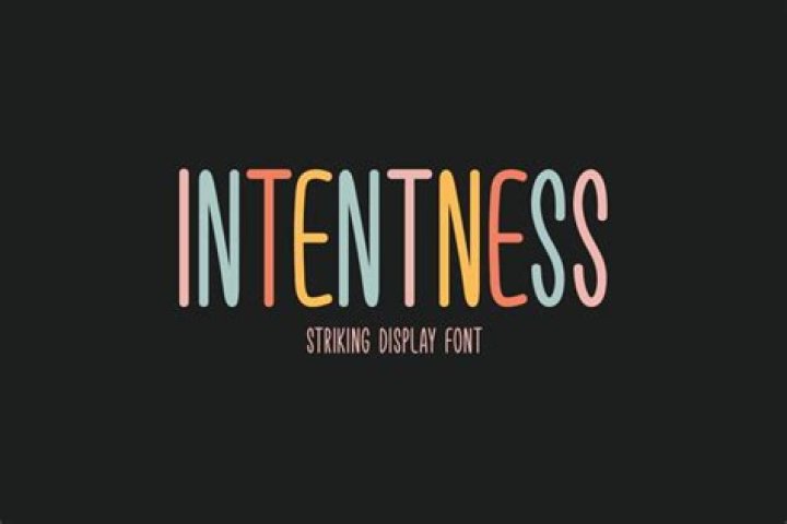 Is intentness a real word?
