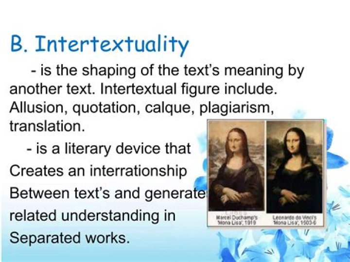 Is intertextuality a plagiarism?