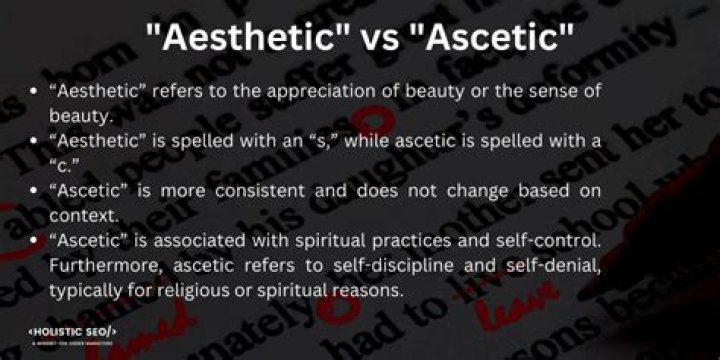 Is it aesthetic or esthetic?