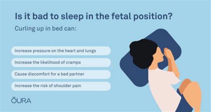 Is it bad to sleep curled up?