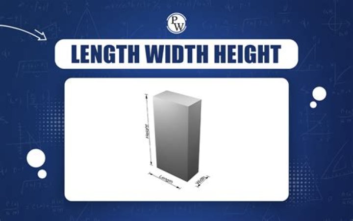 Is it height width length what order?