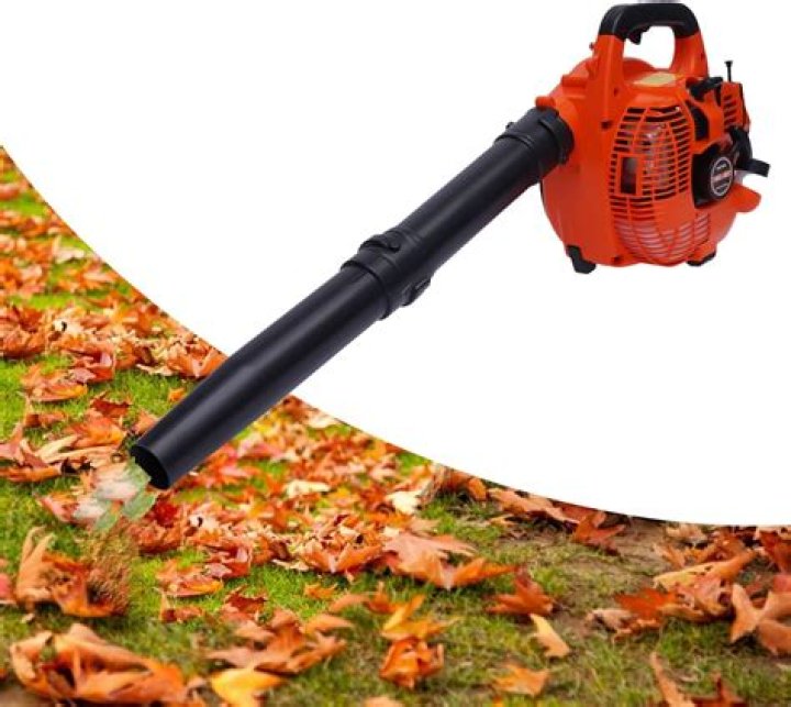 Is it safe to use a leaf blower in the rain?