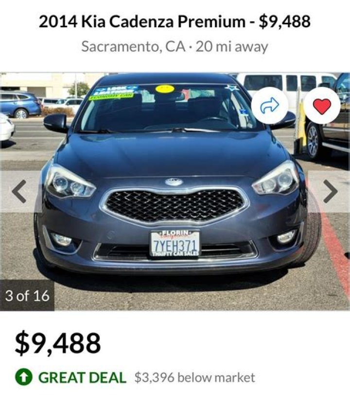 Is kia cadenza discontinued?