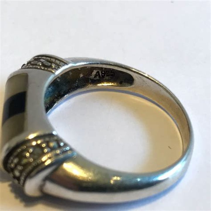 Is marcasite sterling silver?