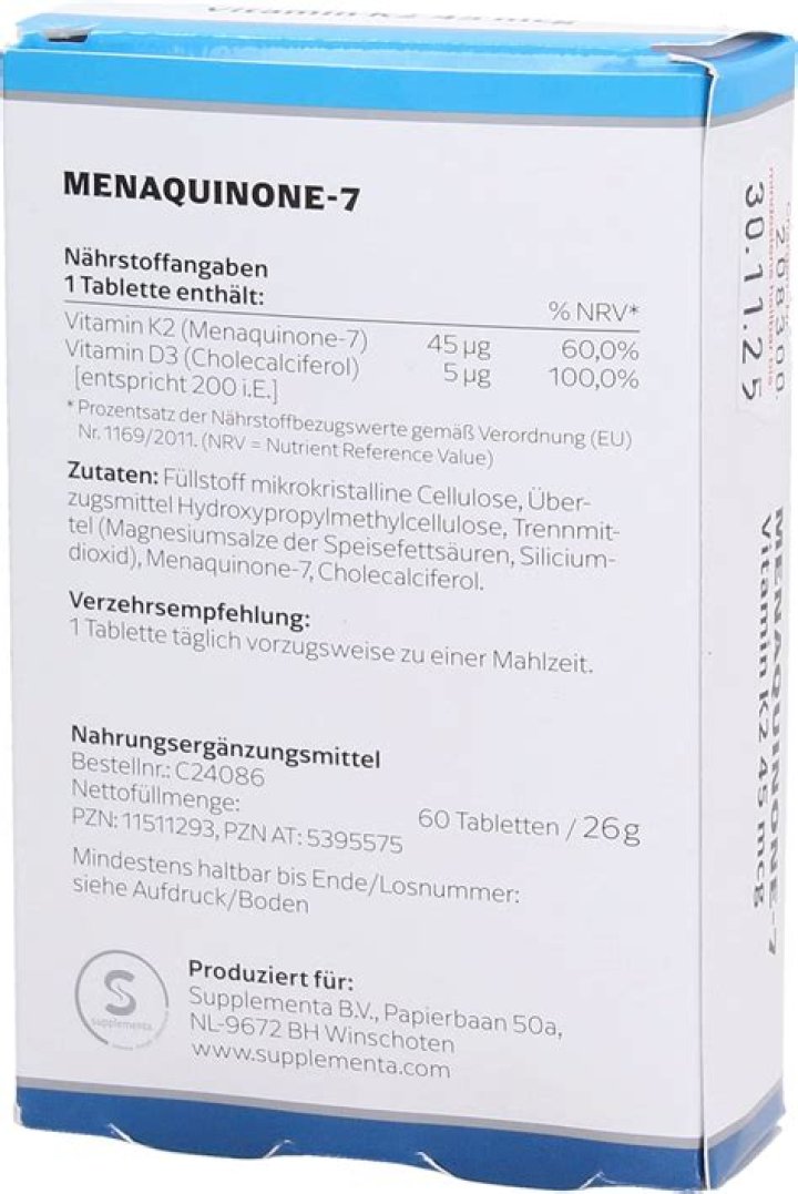 Is menaquinone-7 the same as mk7?