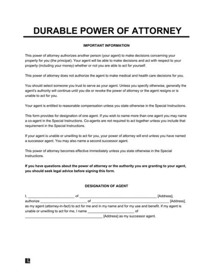Is notarized power of attorney valid?
