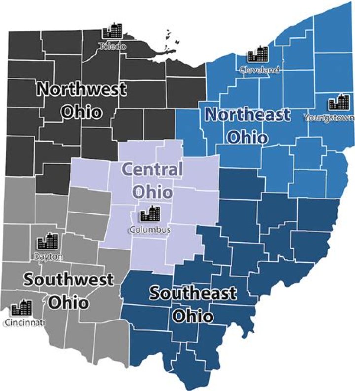 Is ohio in the northeast?