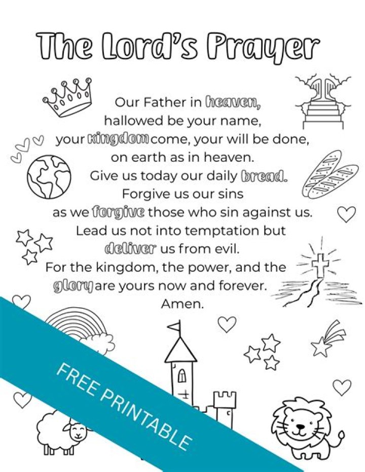 Is our father a prayer?