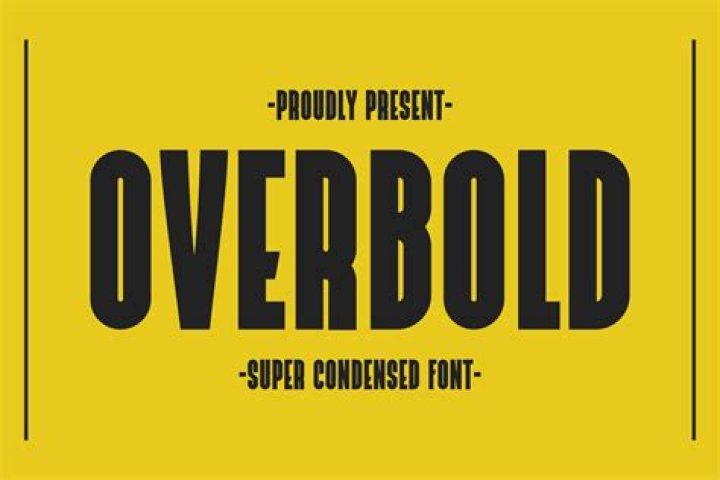 Is overbold one word?