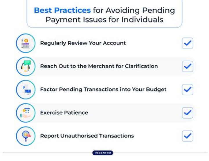 Is pending for payment?