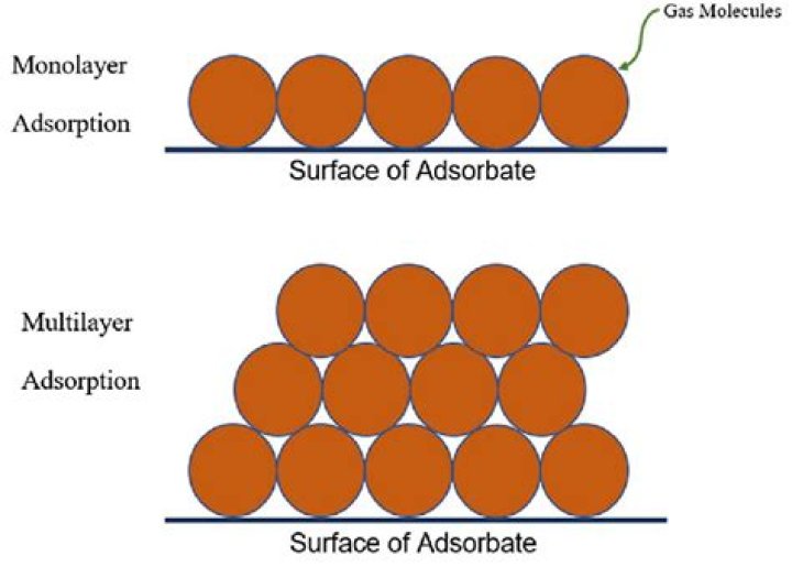Is physical adsorption monolayer?