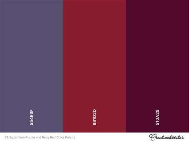 Is purple and red a good color combo?