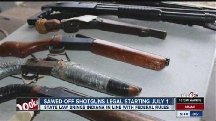 Is shotguns illegal in nc?