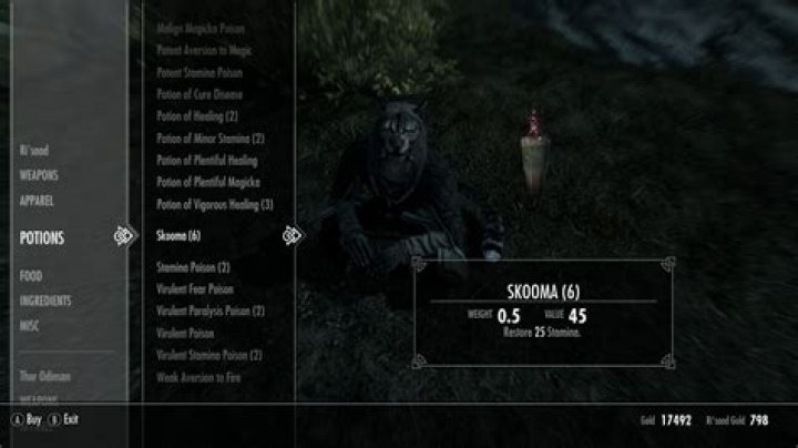 Is skooma illegal in skyrim?