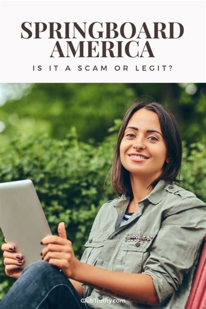 Is springboard america legit?