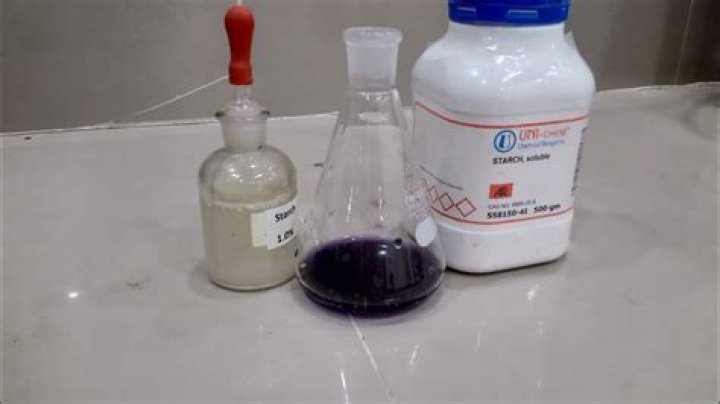 Is starch solution a solution?
