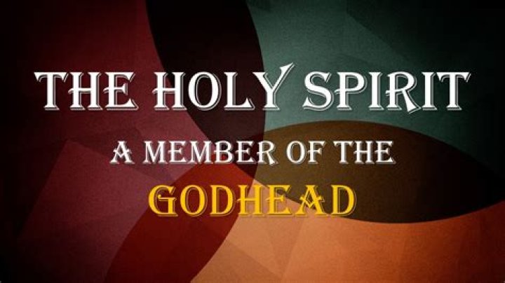 Is the holy spirit part of the godhead?