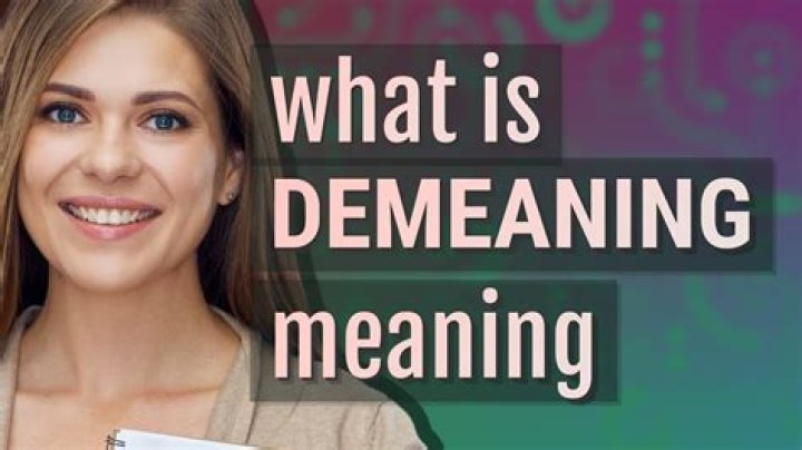 Is the word staff demeaning?
