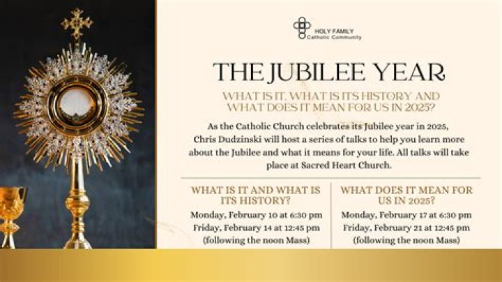 Is this a year of jubilee?