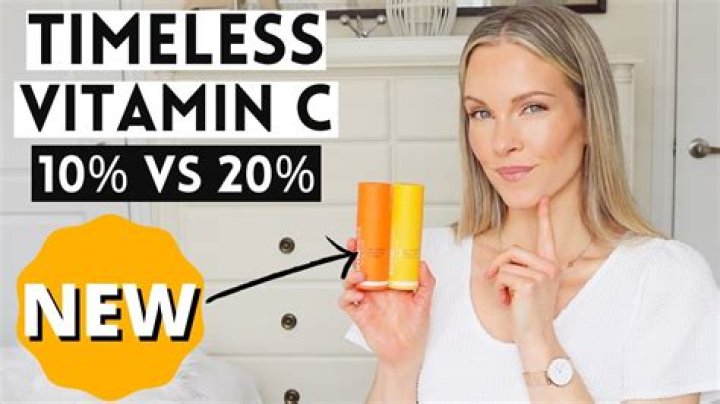 Is timeless vitamin c good?