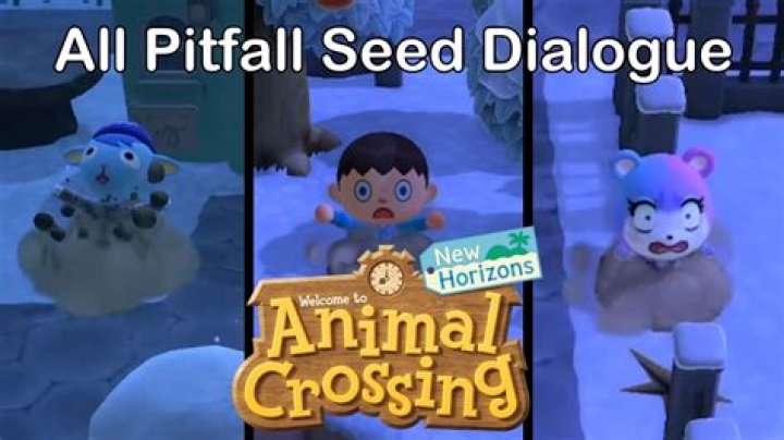 On animal crossing what is a pitfall seed?
