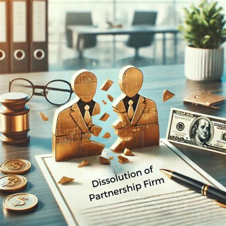 On dissolution of a partnership firm?