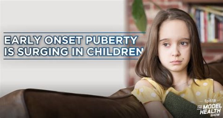 On onset of puberty?