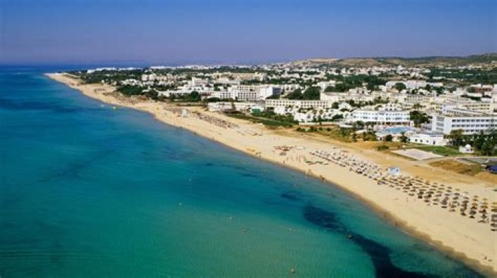 On the beach tunisia?
