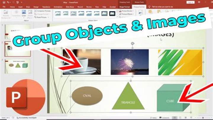 On what basis are the various objects grouped?