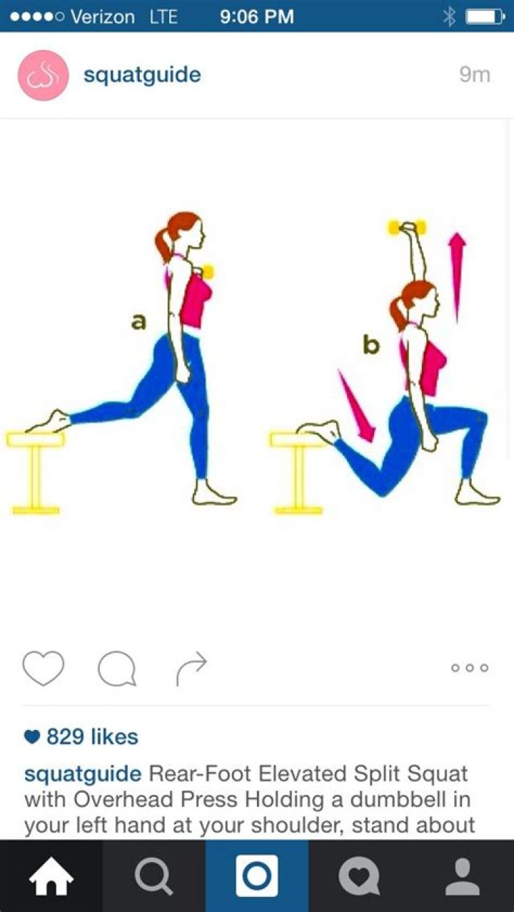 One legged lunge on bench?