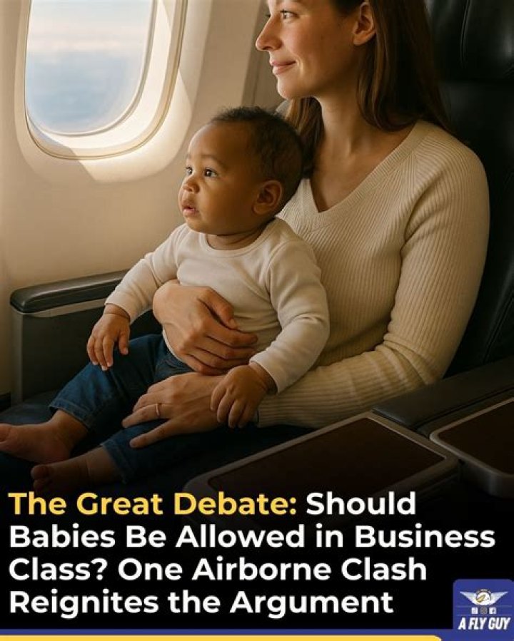 Should babies be allowed on planes?
