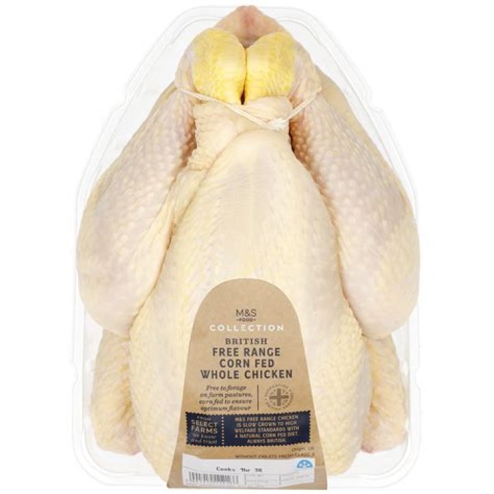 Should corn fed chicken be yellow?