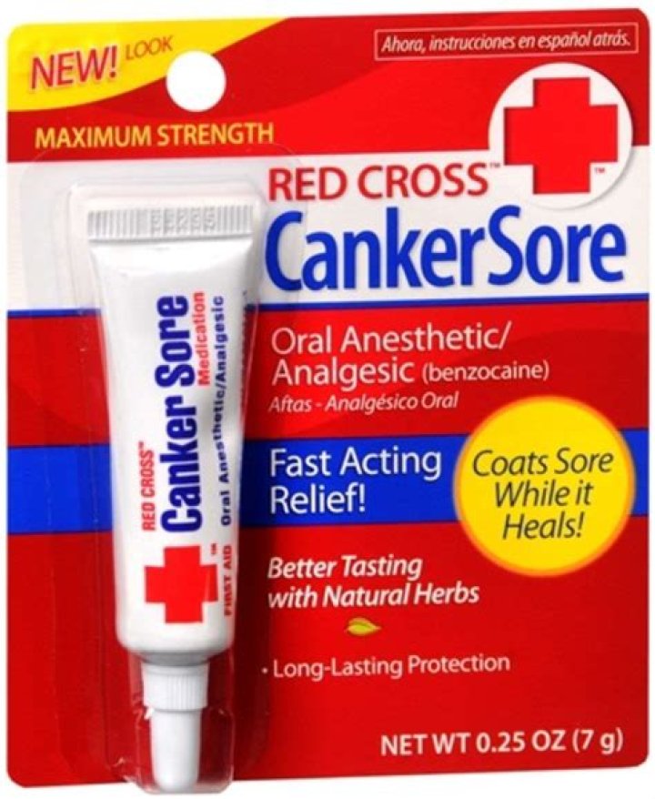 Should i brush canker sore?