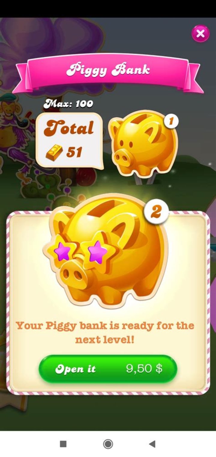 Should i buy the piggy bank in candy crush?