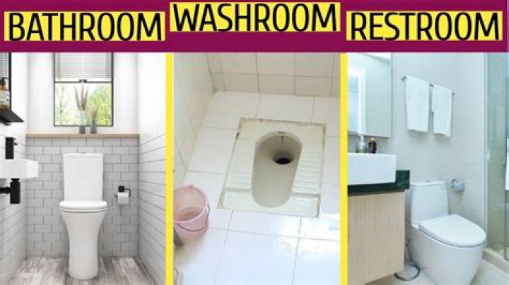Should i say bathroom or restroom?