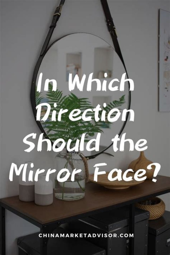 Should mirrors face windows?