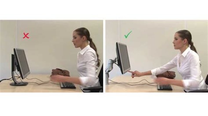 Should monitor be tilted?